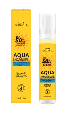 Luxe Organix Aqua Daily Sunscreen