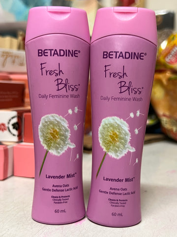 Betadine Fresh Bliss Lavander Dreams Daily Feminine Wash 150mL