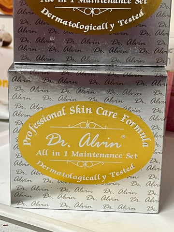 Dr Alvin Whitening Set (All In 1  Maintenance Set)