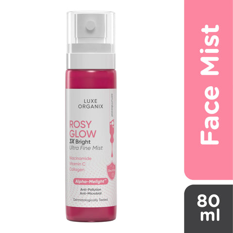 Luxe Organix ROSY GLOW 3X BRIGHT ULTRA FINE MIST