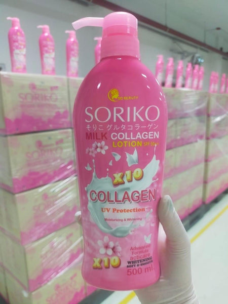 Soriko Collagen Lotion 500ml (Product of Thailand)