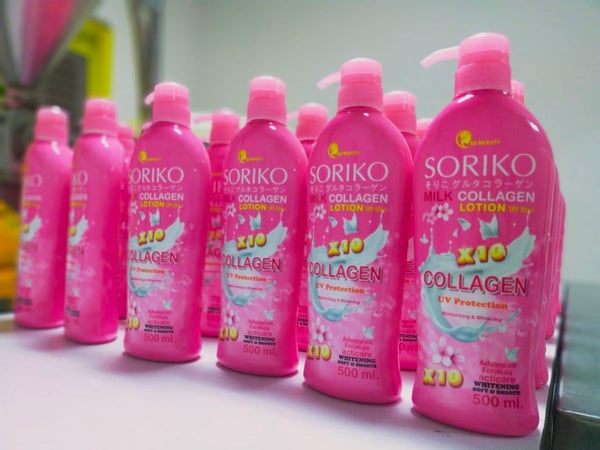 Soriko Collagen Lotion 500ml (Product of Thailand)
