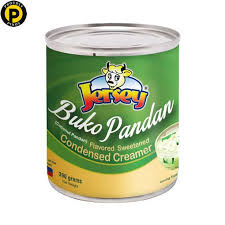 Jersey Flavored Condensed Creamer Condensed Buko Pandan 390g