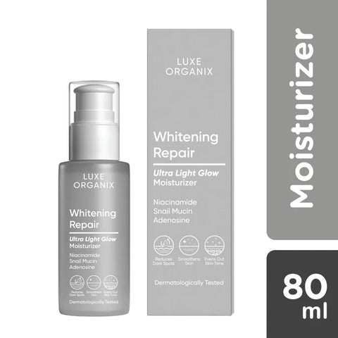 Luxe Organix Whitening Repair Ultra Light Glow Moisturizer 80ML