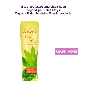 Betadine Fresh Bliss Refreshing Lemon Verbena Daily Feminine Wash 60ml