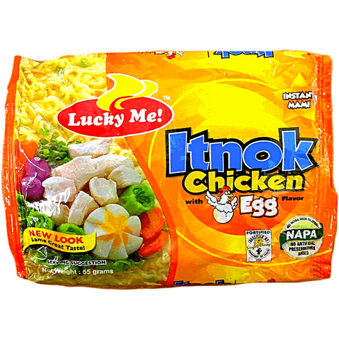 Lucky Me Itnok Chicken with Egg