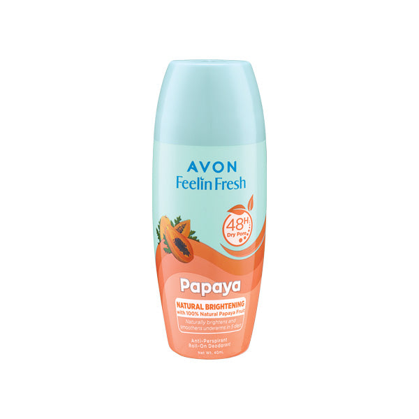 Feelin Fresh Papaya Anti Perspirant Roll-On Deodorant For Women 75 ML