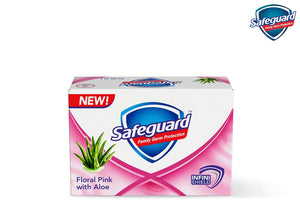 Safeguard Floral Pink White Bar Soap