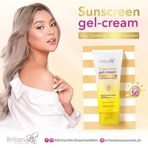 Brilliant Skin Essentials Hand and Body Sunscreen Gel Cream