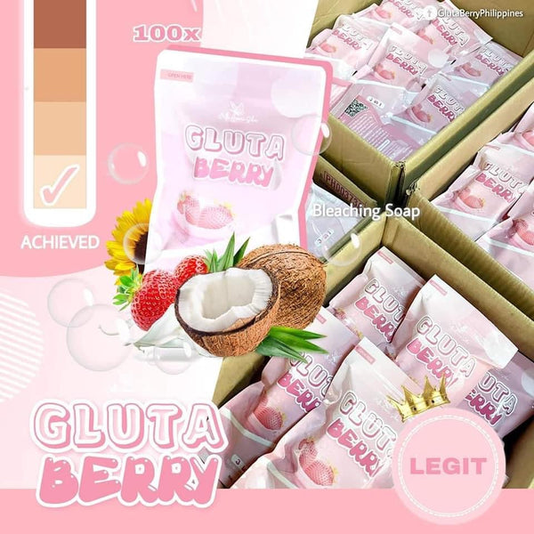 Gluta Berry Bleaching Soap (Mini)