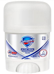 SAFEGUARD Advantage Active Fresh Anti- Perspirant & Deodorant Cream Stick 14g