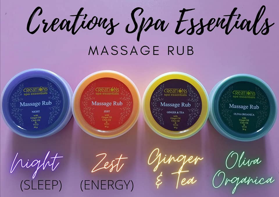 Creations Spa Essentials (Meiyi Massage Rub) 50g – Dea's Kitchen