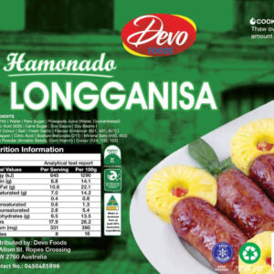 Devo Hamonado Longganisa