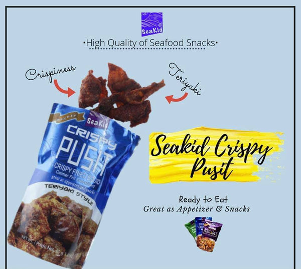 Seakid Crispy Pusit and Dilis