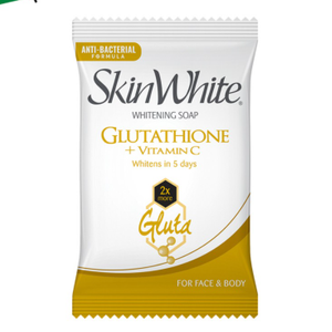 SkinWhite Whitening Soap Glutathione + VItamin C