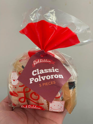 Red Ribbon Classic Polvoron in Pouch (big)