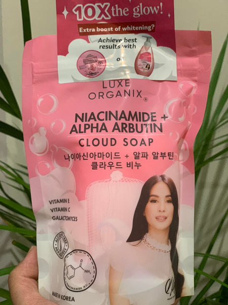 Luxe Organix Niacinamide Brightening Cloud Soap