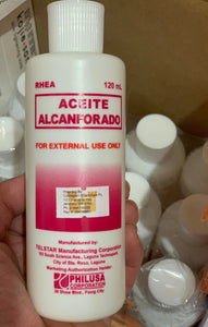 Aceite Alcanforado