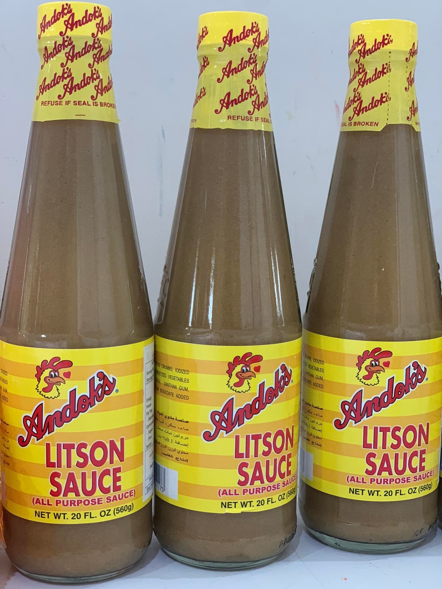 Andok's Litson Sauce Big 560g