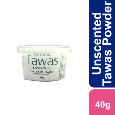 DERMAID Tawas Unscented Powder 40g