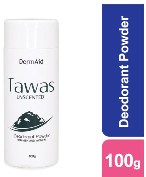 DERMAID Tawas Unscented Powder 100g