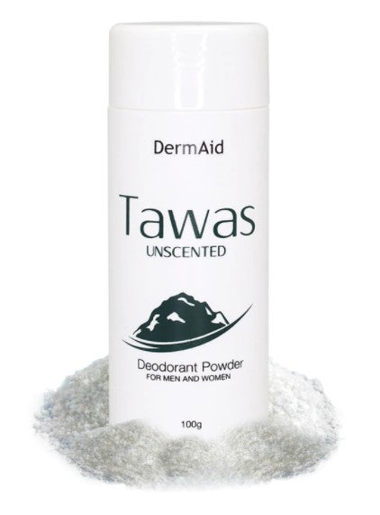 DERMAID Tawas Unscented Powder 100g