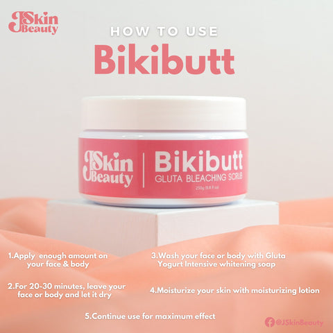 JSkin Bikibutt Gluta Bleaching Scrub