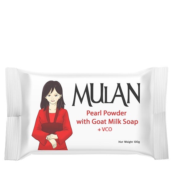 Mulan Pearl Powder with Goat Milk Soap + VCO