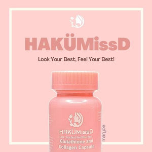 haku glutathione and collagen depth cooperation with high HAKU GLUTA COLLAGEN by Miss