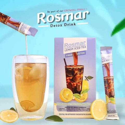 Rosmar Detox Drink (Lemon Iced Tea)