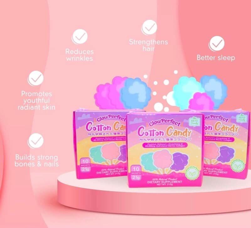 Cotton Candy by Glow Perfect Dea's Kitchen and Pinoy Delicacies