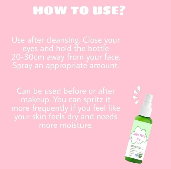 MQ Cosmetics Aloe Ice Face Mist