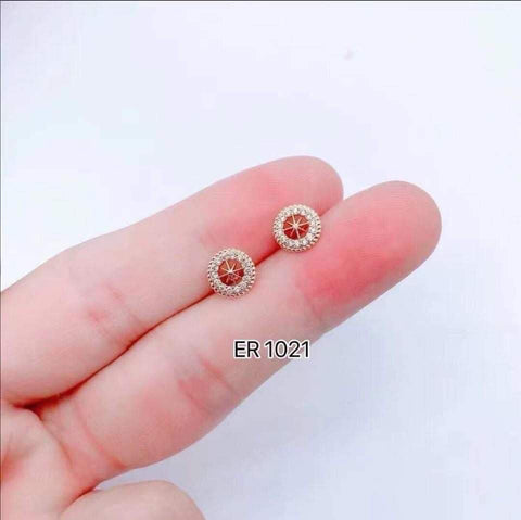 Thai Gold Fashion Earrings