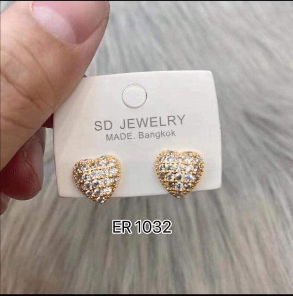 Thai Gold Fashion Earrings