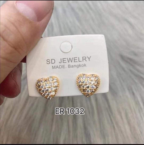 Thai Gold Fashion Earrings