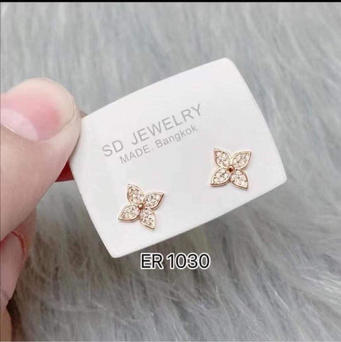 Thai Gold Fashion Earrings