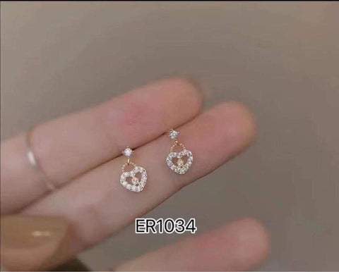 Thai Gold Fashion Earrings
