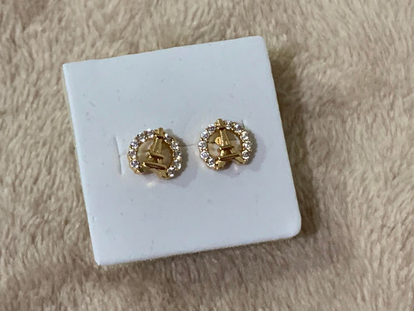 Thai Gold Fashion Earrings