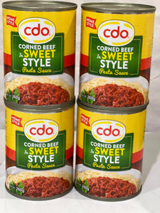 CDO Corned Beef in Sweet Style Pasta Sauce
