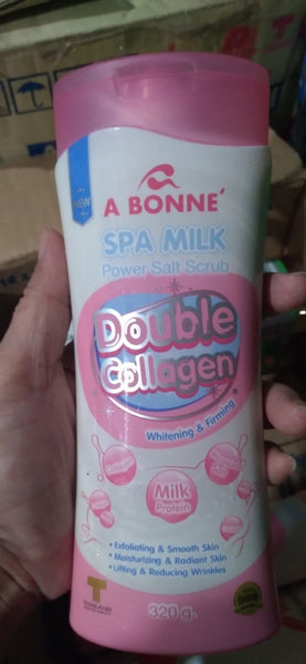 ABONNE Spa Milk Power Salt Scrub Double Collagen 320g