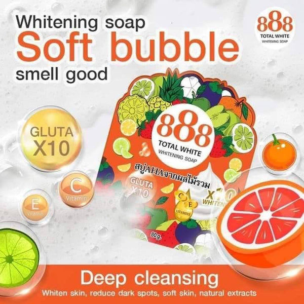 888 Total Whitening Soap