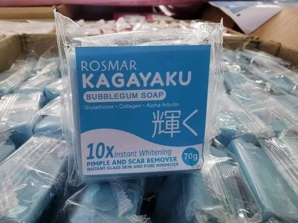 Rosmar Kagayaku Bubble Gum Soap (Blue)