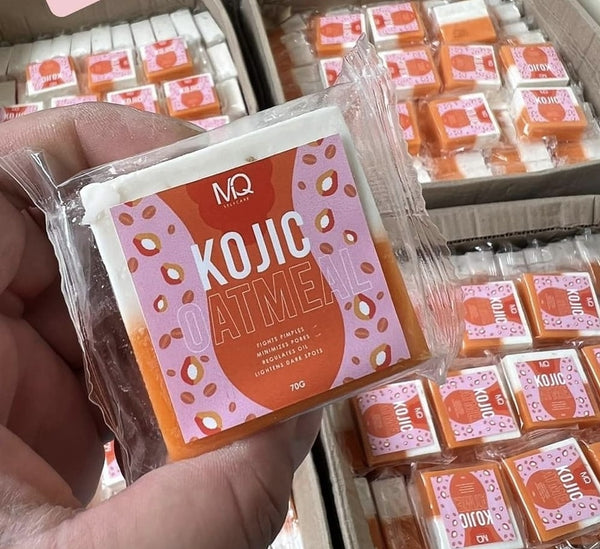 MQ Kojic Oatmeal Soap with Milk and Honey Mini