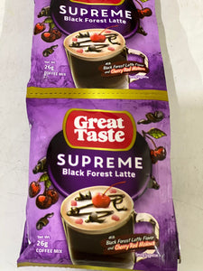 Great Taste Supreme Black Forest Latte