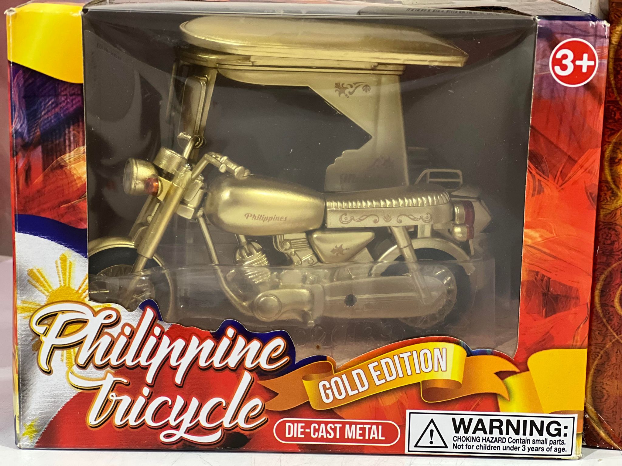 Philippine Tricycle Souvenir Gold Edition