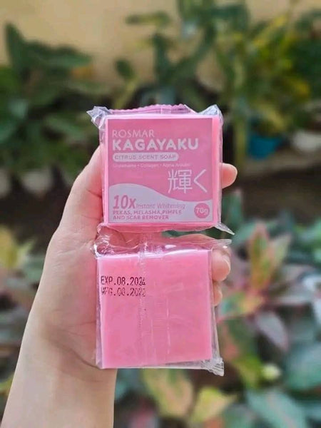 Rosmar Kagayaku Citrus Scent Soap (Pink)