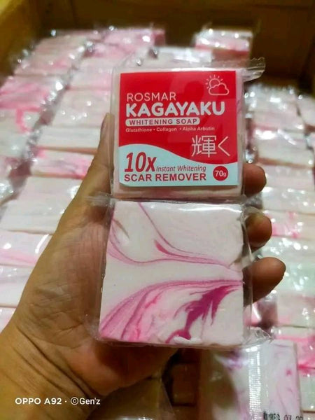 Rosmar Kagayaku Bleaching Whitening Soap Condensada