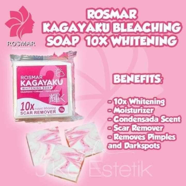 Rosmar Kagayaku Bleaching Whitening Soap Condensada