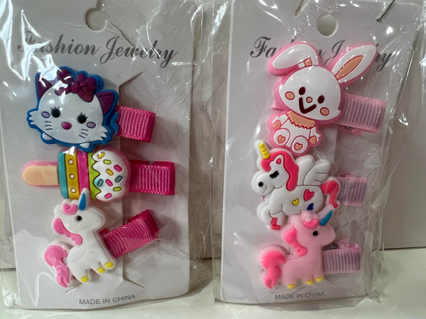 Cute Character Hair Clip (Assorted)