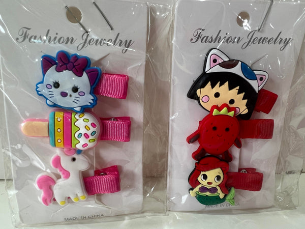 Cute Character Hair Clip (Assorted)